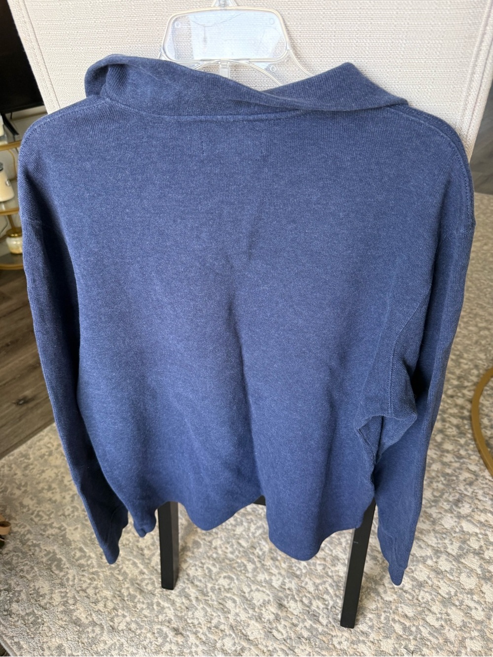 Polo Ralph Lauren Blue Label Quarter Zip Pullover Sweater Large - Picture 6 of 6